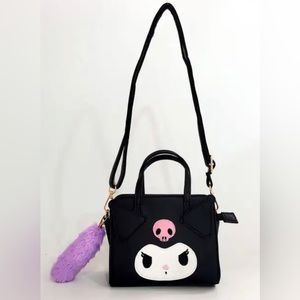 Kuromi Shoulder bag with Keychain